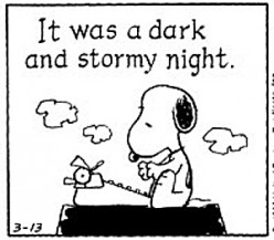 dark and stormy