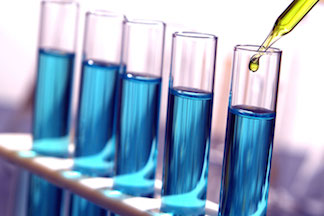 Laboratory Test Tubes in Science Research Lab